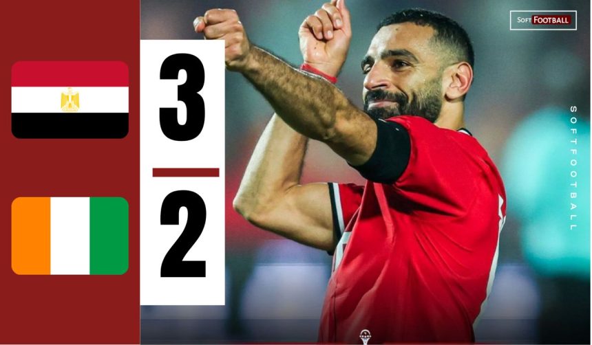 Egypt v Ivory Coast. (Photo Credit: Softfootball Media).