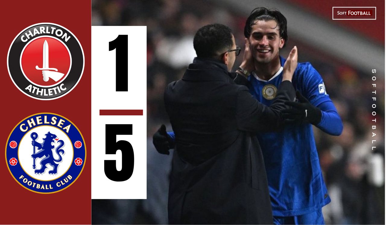 Charlton 1-5 Chelsea. (Photo Credit: Softfootball Media).