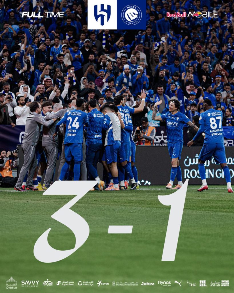 Al Hilal Vs Al Nassr (Photo Credit: Al Hilal via X)
