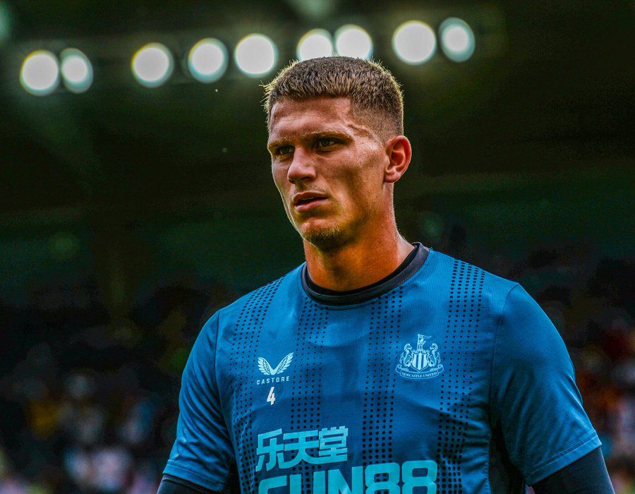 Sven Botman (Photo Credit: Newcastle Media via X)