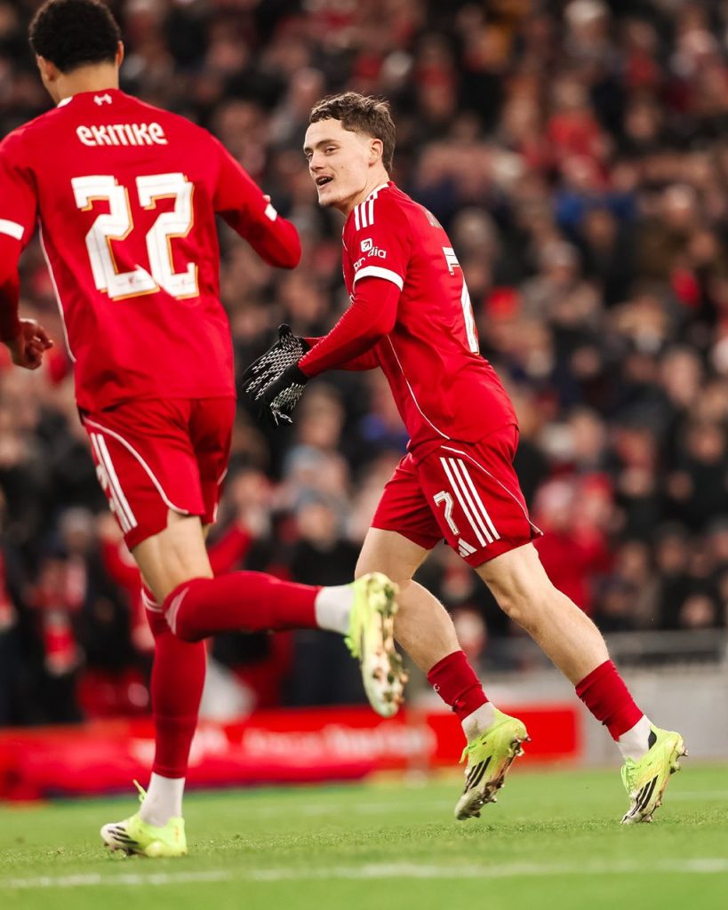 Florian Wirtz and Hugo Ekitike (Photo Credit: Liverpool via X)