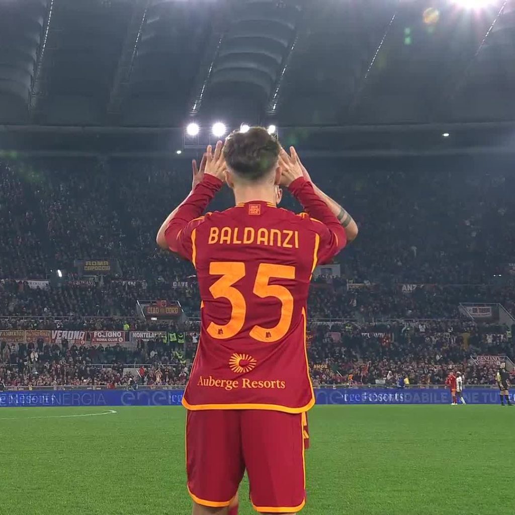 Tommaso Baldanzi (Photo Credit: Roma Media via X)