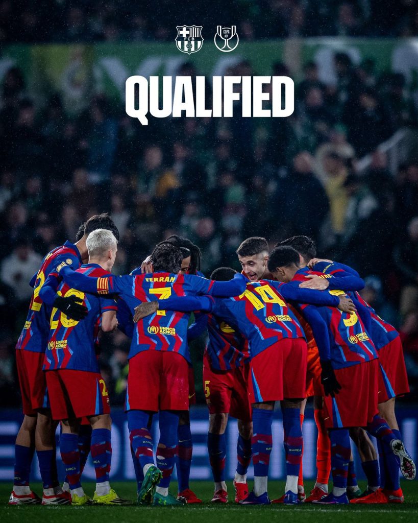 Racing Santander vs. Barcelona (Photo Credit: Barcelona Via X)