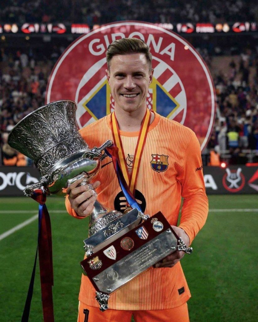 Marc-André ter Stegen (Photo Credit: Fabrizio Romano via X)