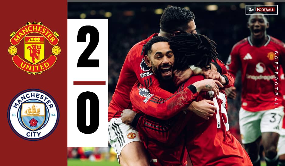 Man United v Man City. (Photo Credit: Softfootball Media).