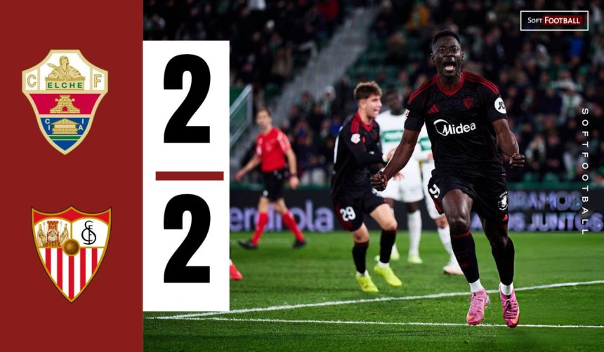 Elche Vs Sevilla (Photo Credit: Softfootball Media)