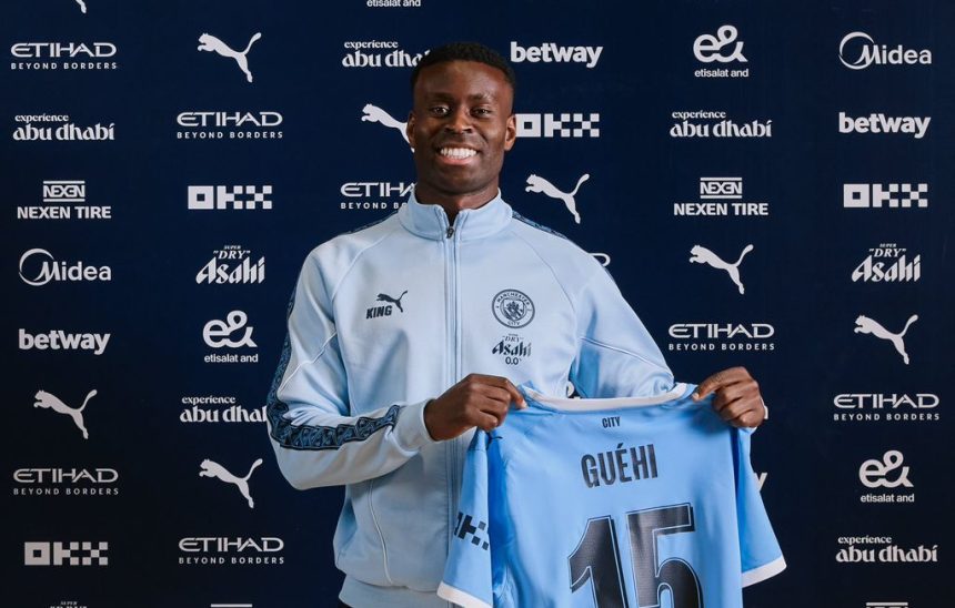 Marc Guéhi (Photo Credit : Manchester City Via X)