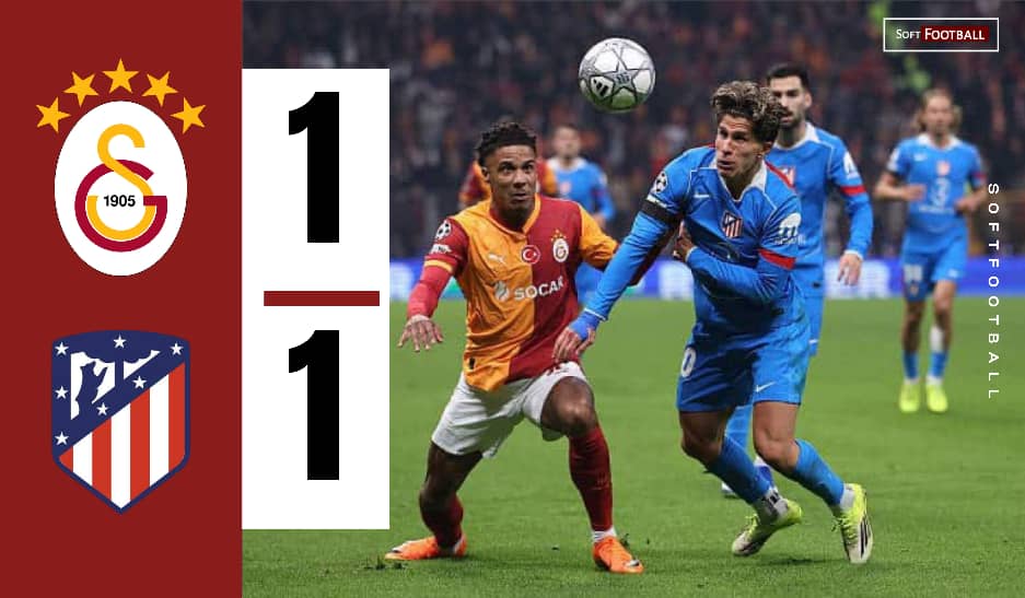 Atlético Madrid vs Galatasaray (Photo Credit: Softfootball Media)