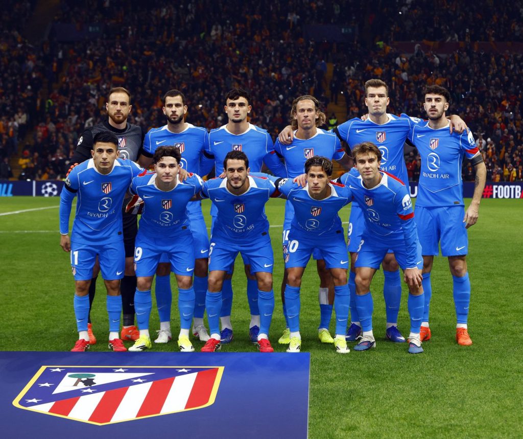 Atletico Madrid Players (Photo Credit: Atletico Madrid Via X)