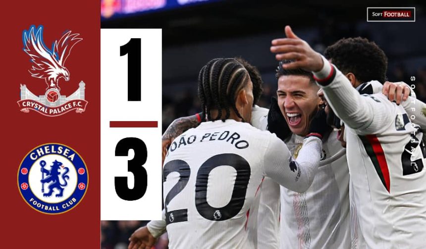 Crystal Palace v Chelsea. (Photo Credit: Softfootball Credit).