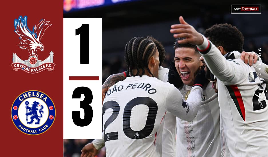 Crystal Palace v Chelsea. (Photo Credit: Softfootball Credit).