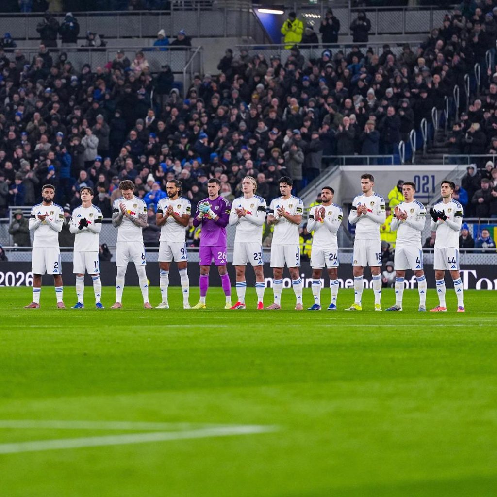 Leeds United Players (Photo Credit: Leeds United Via X)