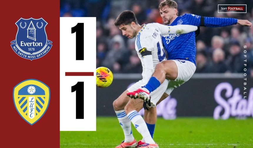 Everton Vs Leeds United (Photo Credit: Softfootball Media)