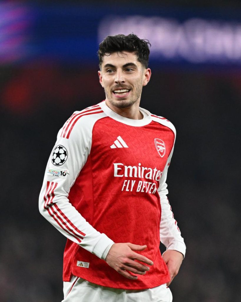 Kai Havertz (Photo Credit: Arsenal Via X)