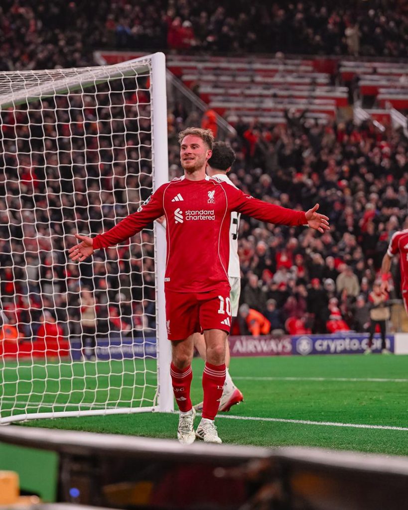 Alex Mac Allister (Photo Credit: liverpool Via X)