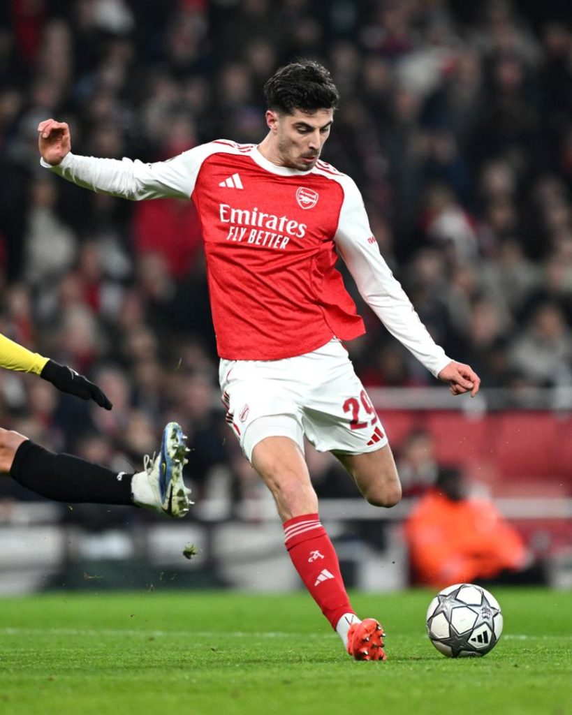 Kai Havertz (Photo Credit: Arsenal Via X)