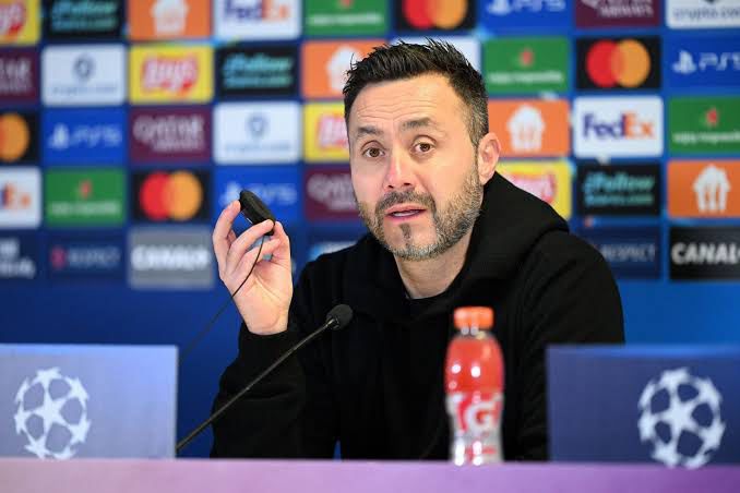 Roberto De Zerbi (photo credit: Marseille Media via X)