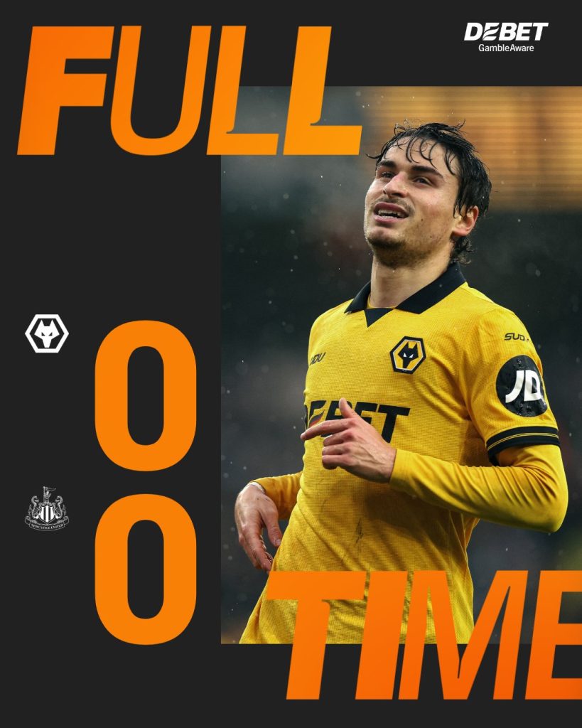 Wolves v Newcastle. (Photo Credit: Wolves Media).