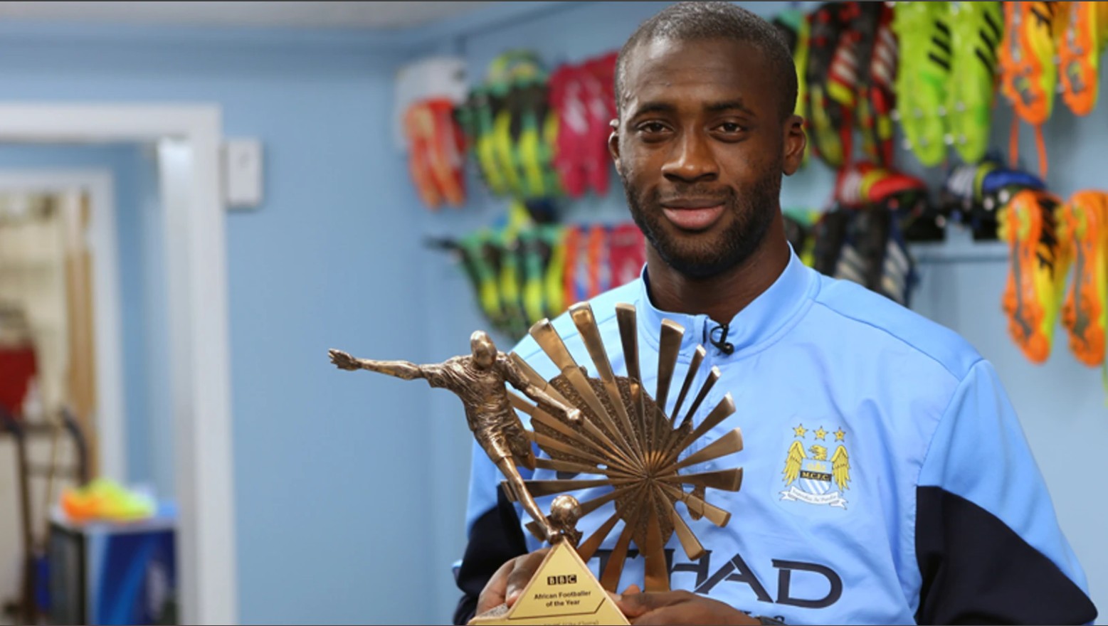 Yayaa Toure. (Photo Credit: Manchester City Media).