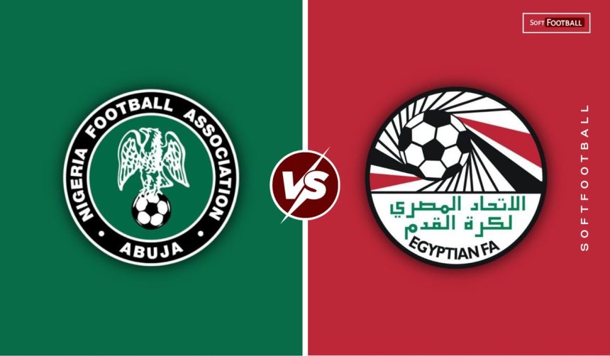 Nigeria vs Egypt. (photo credit: softfootball media)