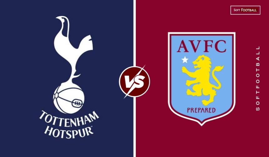 Tottenham Hotspur vs Aston Villa. (photo credits: softfootball media)