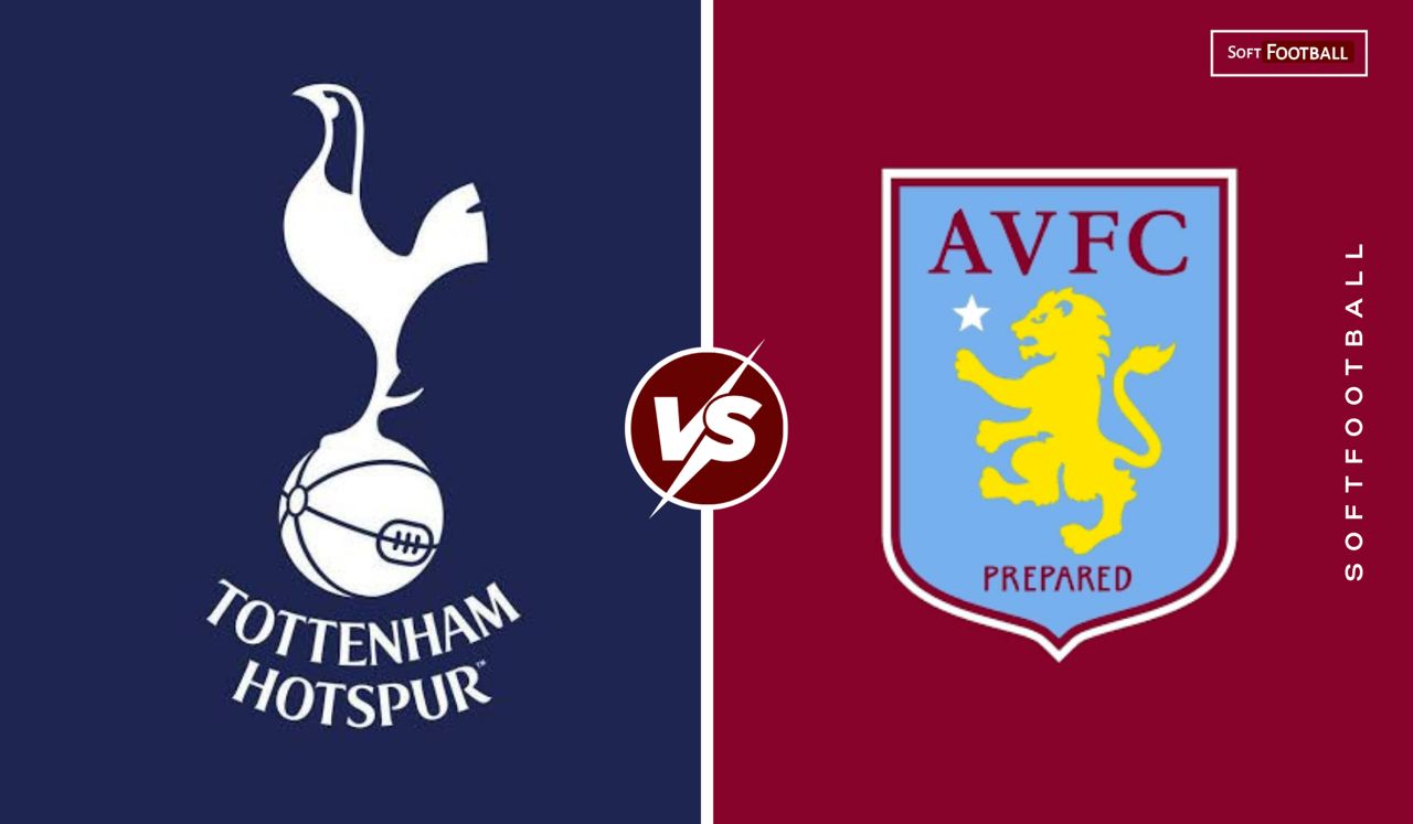 Tottenham Hotspur vs Aston Villa. (photo credits: softfootball media)