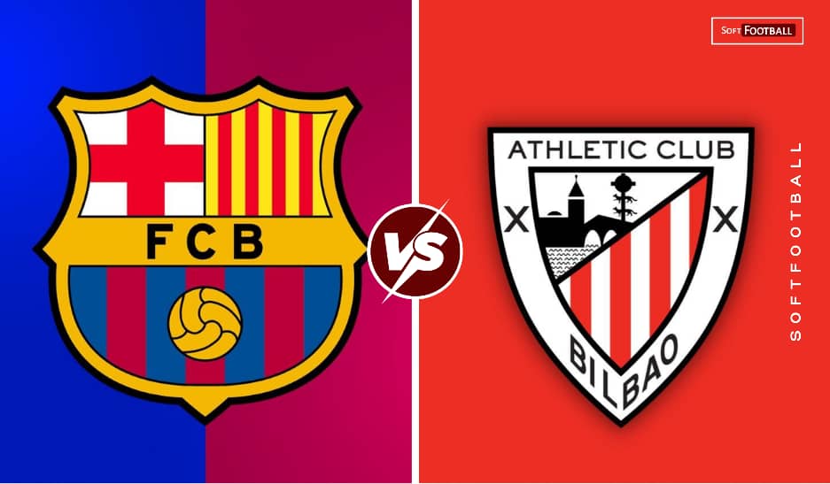 barcelona vs Athletic club. (photo credit: softfootball media)