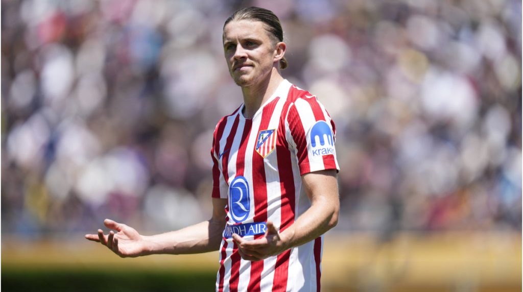 Conor Gallagher (Photo Credit: Atletico Madrid Media via X)