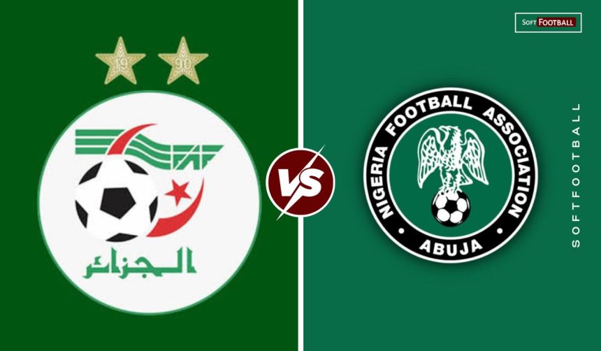 Algeria vs Nigeria. (Photo credit: softfootball media)