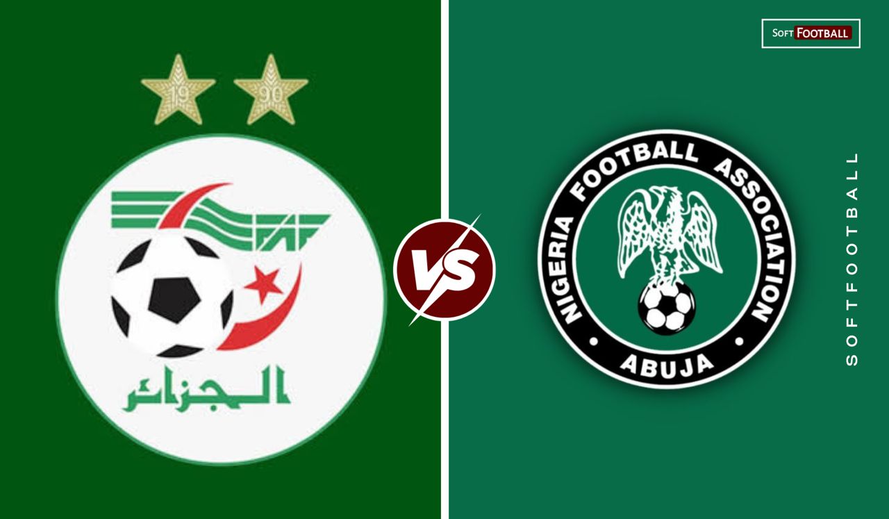 Algeria vs Nigeria. (Photo credit: softfootball media)