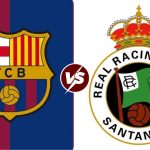 Racing Santander vs Barcelona. (photo credits: softfootball media)
