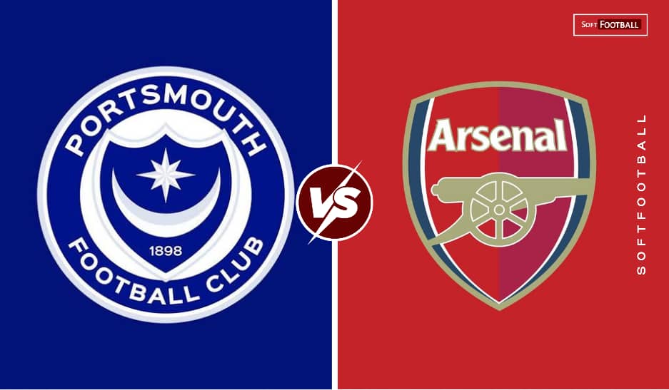 Portsmouth vs Arsenal. (photo credit: softfootball media)