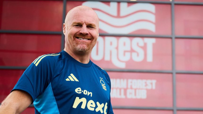 Sean Dyche of Forest (Photo Credit: Forest via X)