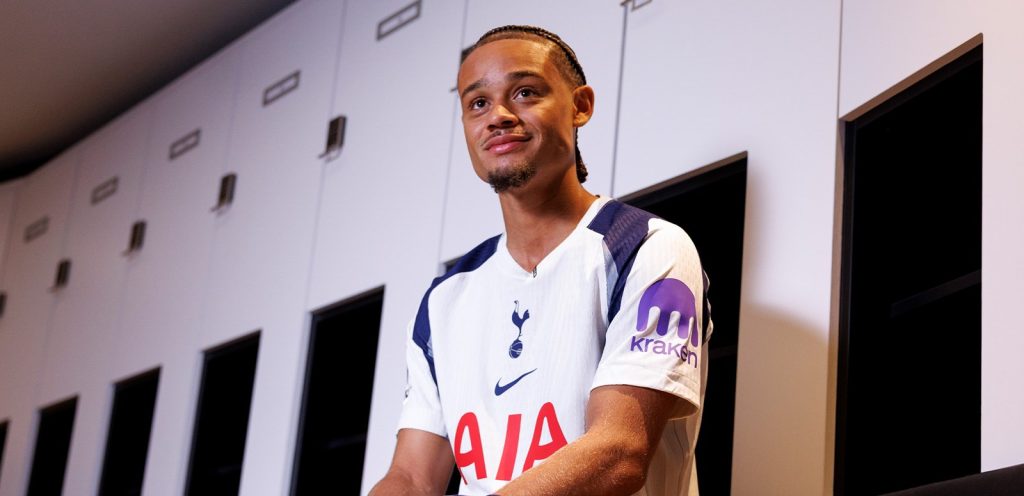 Xavi Simons of Tottenham (Photo Credit: Spurs via X)