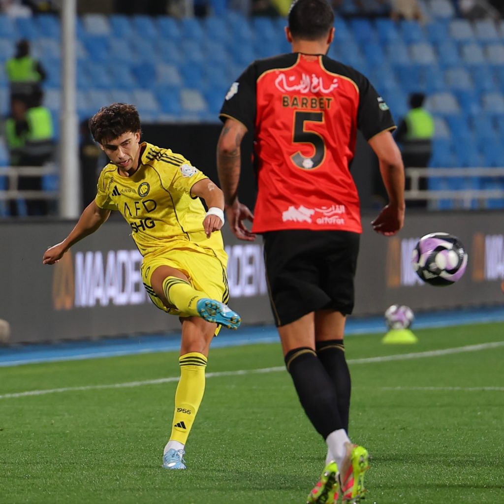 Joao Felix in action for Al Nassr (Photo Credit: Al Nassr via X)