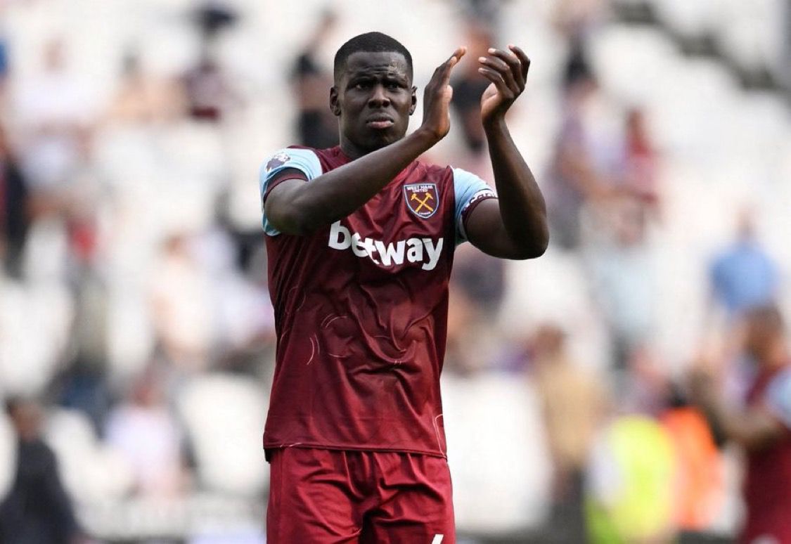 Kurt Zouma - Photo credit: Fabrizio Romano via x