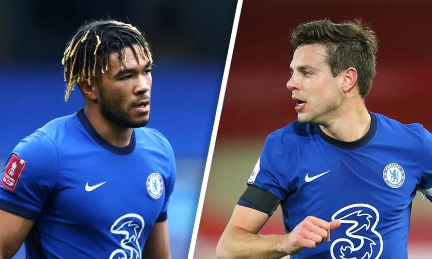 César Azpilicueta and Reece James - Photo Credit : Talkchelsea