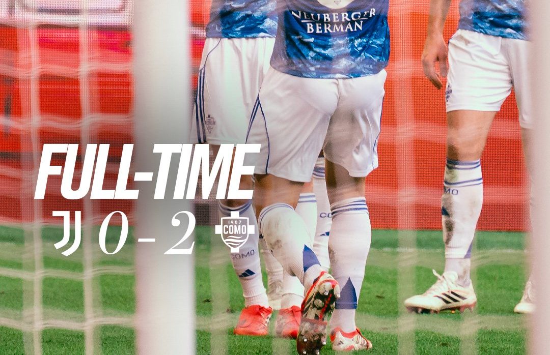 Como 1907 side defeat Juventus F.C. 2–0 away from home - Photo Credit : Como, X