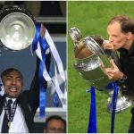 Di Matteo vs Tuchel Lifting the UEFA champions league - Photo Credit : Caughtoffside