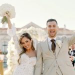 Diogo Dalot and wife Claudia. (Photo Credit: Dalot's Media via Instagram).