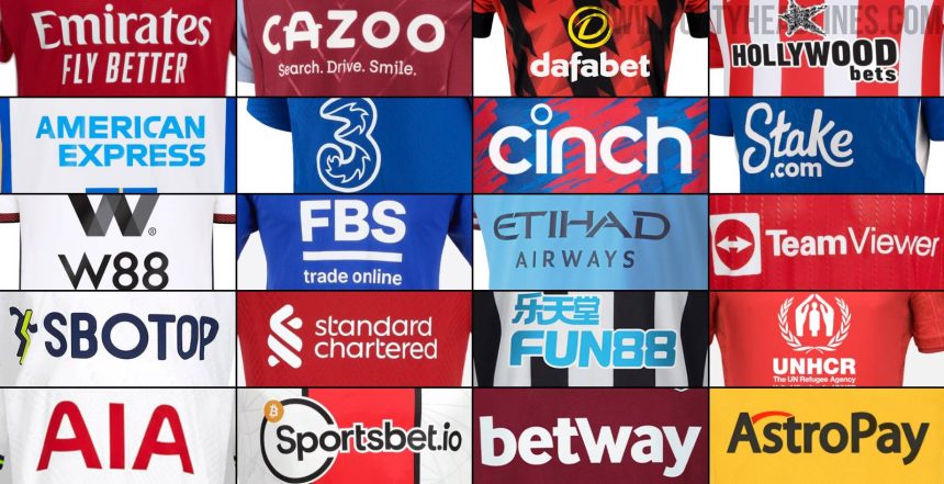 Epl Football Clubs Sponsorsors - Photo Credit : Marketing Made Clear