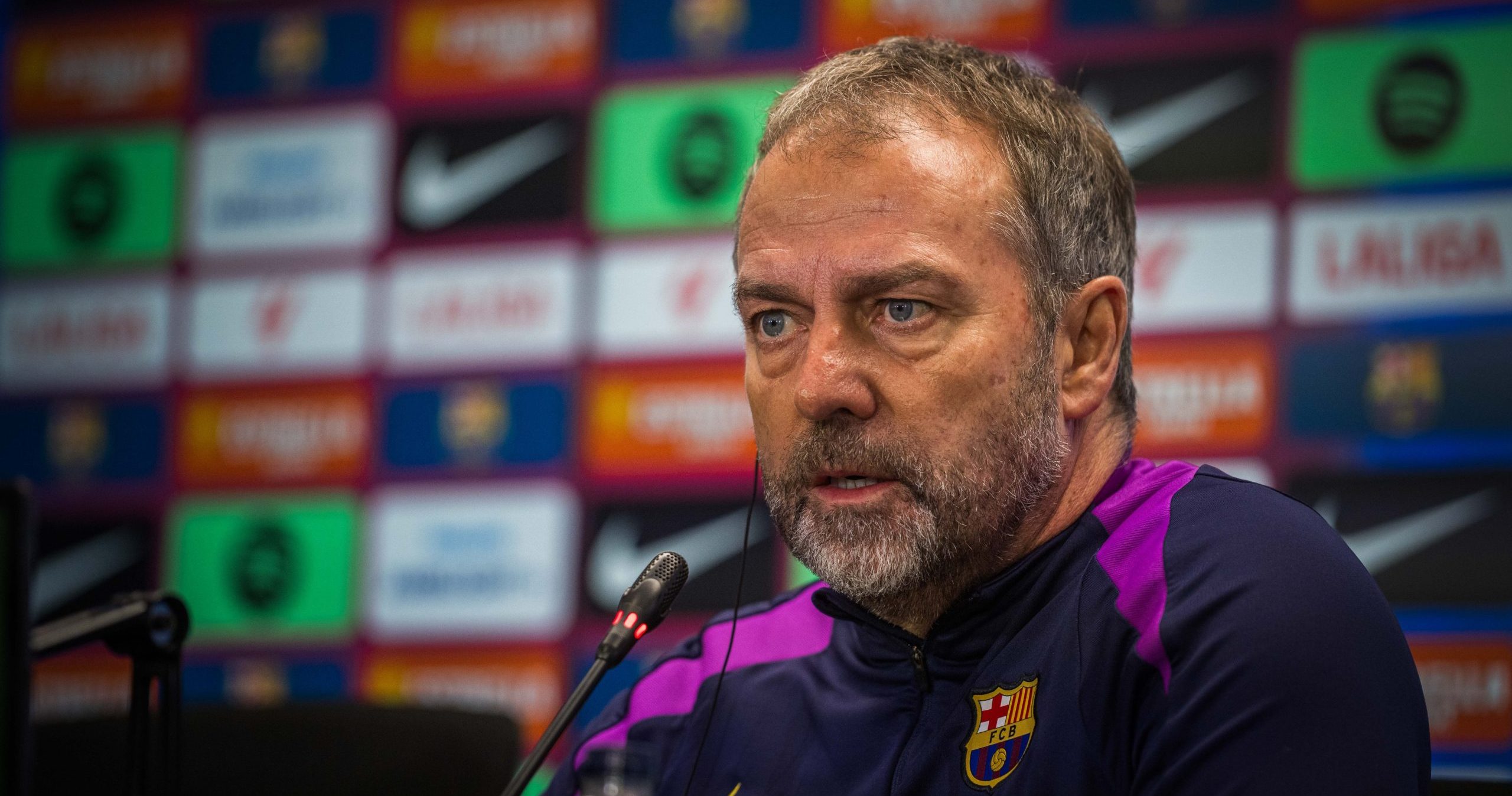 Hansi Flick (Photo Credit: FC Barcelona via X)