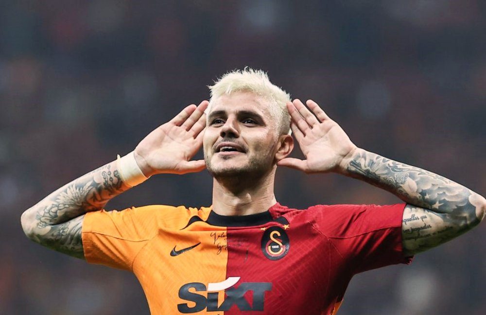 𝐂𝐀𝐏𝐓𝐀𝐈𝐍 Mauro Icardi. (PHOTO CREDIT: GALATASARAY VIA X)