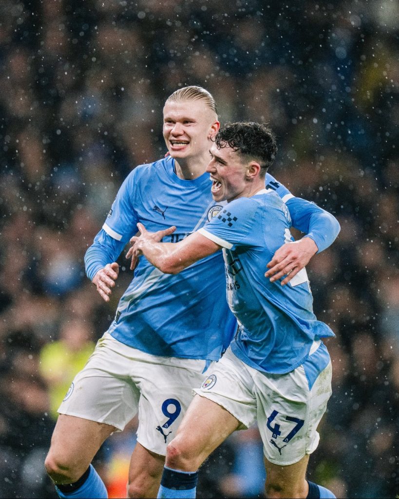 haaland and foden: photo credit - Manchester City media