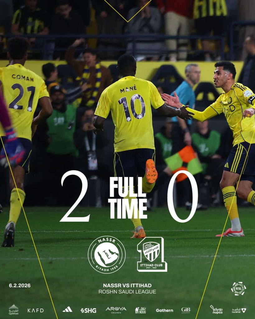 Al Nassr vs Al Ittihad FC (Photo Credit: Al Nassr via X)