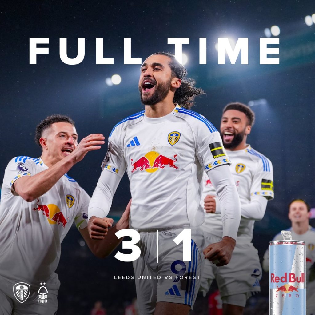 Leeds United vs Nottingham Forest (Photo Credit: Leeds United via X)