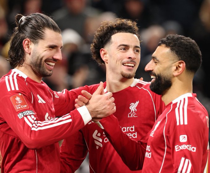 Salah Backs Szoboszlai as Liverpool’s Difference-Maker This Season. (photo credit:fabrizio romano via x)