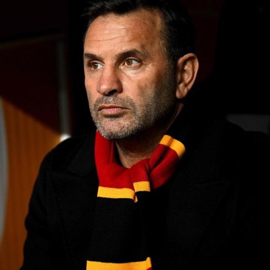 Okan Buruk. (photo credit: fabrizo romano via x)