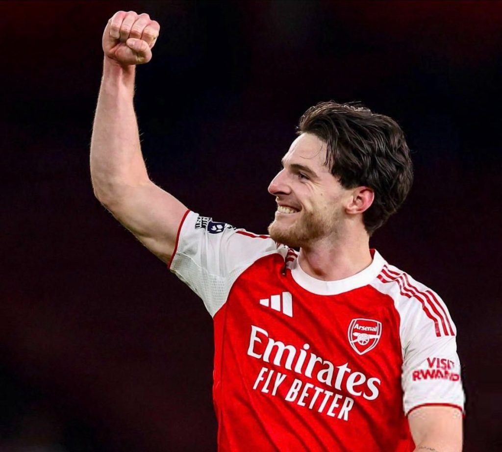 Declan Rice- Photo credit: Fabrizio Romano via X