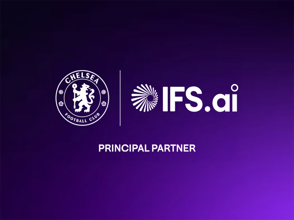 IFS.ai principal partner of Chelsea football club - Photo Credit : IFS Website